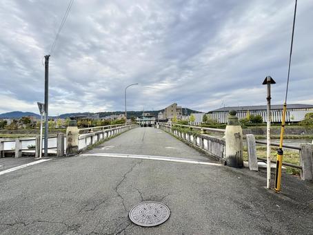 正面橋　正面通 豊臣秀吉,豊国神社,方広寺の写真素材