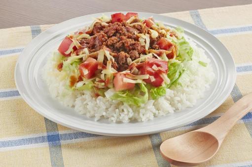 タコライス タコライス タコライス,沖縄料理,料理の写真素材