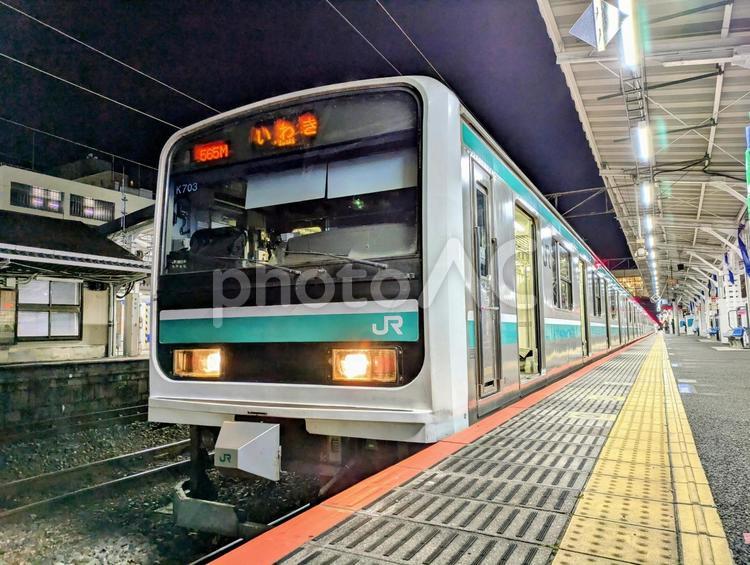 JR常磐線、E501系、K703編成 鉄道,交通,電車の写真素材