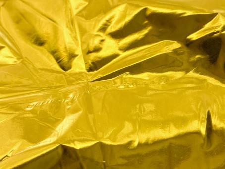 金色の包装紙テクスチャの写真