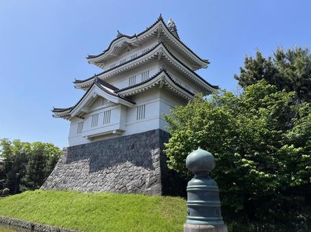忍城 忍城 お城,城郭,櫓の写真素材