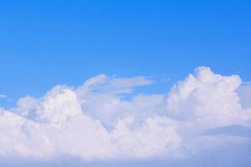 青空と入道雲 青空と入道雲 空,入道雲,青空の写真素材
