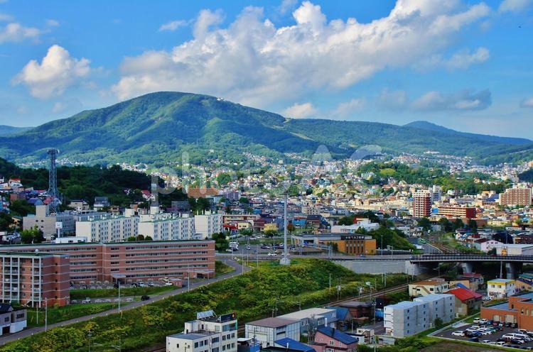 小樽都市イメージ（北海道） 北海道,小樽,小樽市の写真素材