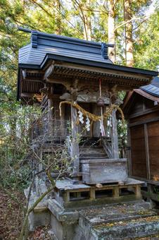 磯良神社⒂ 神社,磯良神社,おかっぱ様の写真素材