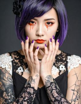 地雷系女子・憂鬱なむらさきさんの本気 地雷系女子・憂鬱なむらさきさんの本気の写真