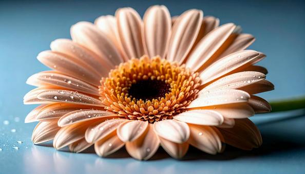 一輪のガーベラの花 一輪のガーベラの花の写真