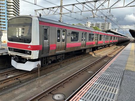 209系ケヨ34編成 209系ケヨ34編成 鉄道,電車,列車の写真素材