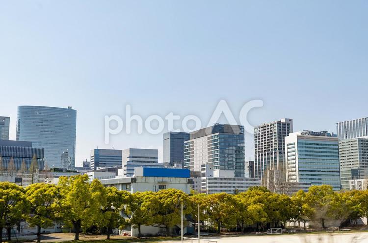 首都高速1号から見る東京の風景 都会,ビル,港区の写真素材