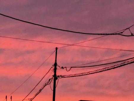 ある日の夕焼け空② ある日の夕焼け空②の写真