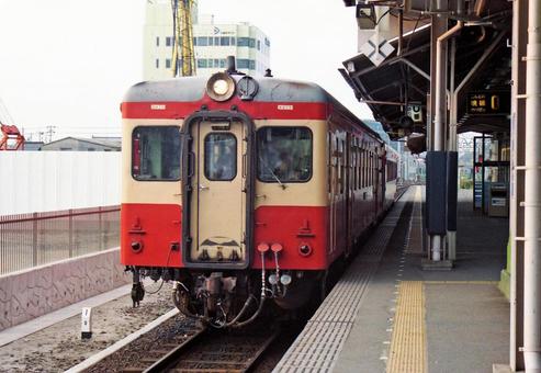 キハ52 境線 米子駅 フィルム写真 キハ52 境線 米子駅 フィルム写真の写真