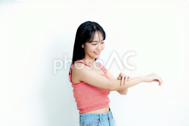 若い女性の美容イメージ 美容,ビューティー,スキンケアの写真素材