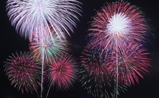 Background material/fireworks, JPG