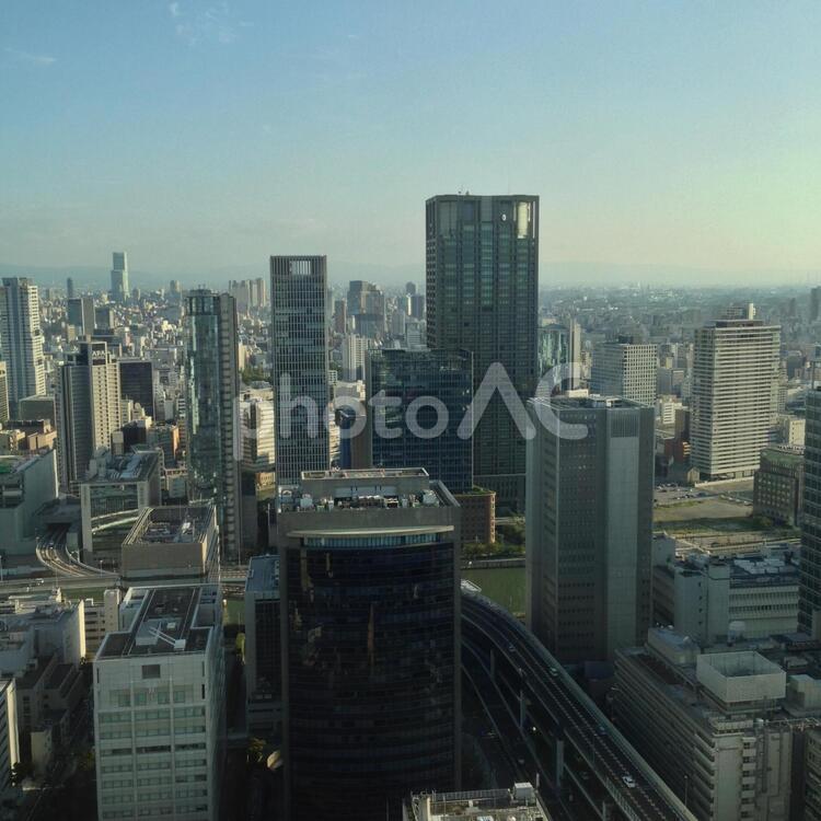 オフィス街の風景 オフィス街,ビル,眺めの写真素材