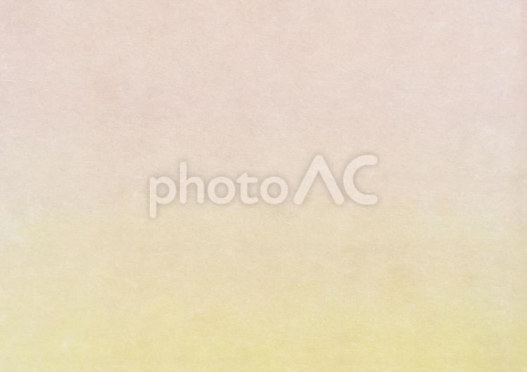 グラデーションのオレンジと黄色の紙の背景 和紙,グラデーション,オレンジの写真素材