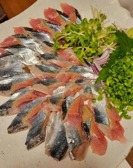 秋刀魚の刺身 秋刀魚,刺身,鮮魚の写真素材