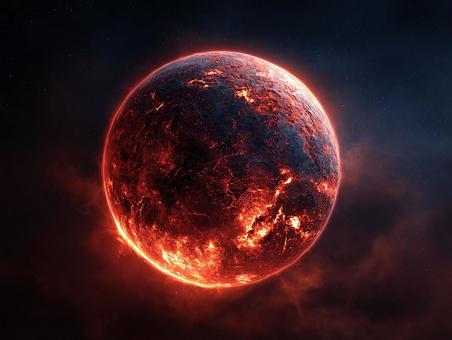 生命の終わり:燃え尽きる惑星 生命の終わり:燃え尽きる惑星の写真