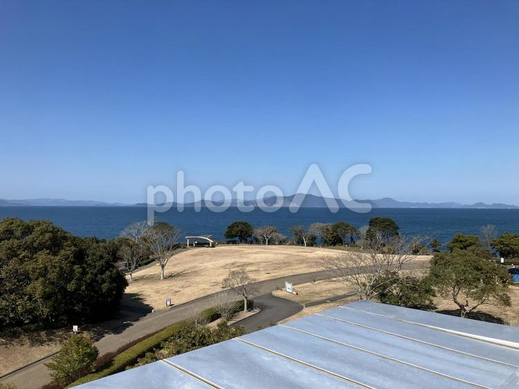 エコパーク水俣　展望台 エコパーク水俣,水俣市,公園の写真素材