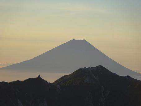 富士山 富士山,山,雲海の写真素材