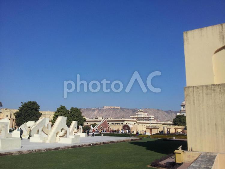 インド旅行での一景 インド,風景,街並みの写真素材