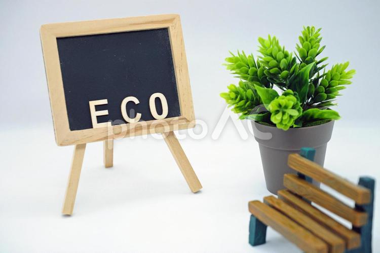 ECOイメージ eco,エコー,エコノミーの写真素材