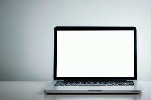 パソコン モックアップ MacBook風 パソコン モックアップ MacBook風の写真