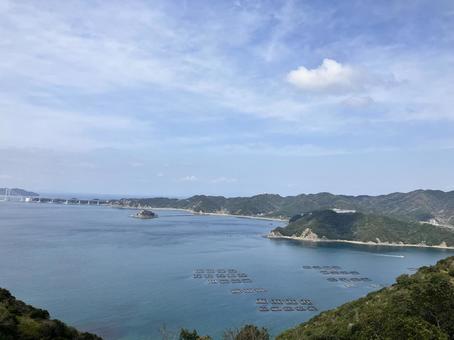 海と山 海と山の写真