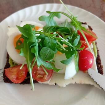 ライブレッド ヘルシー朝食 ヘルシー,朝食,健康の写真素材