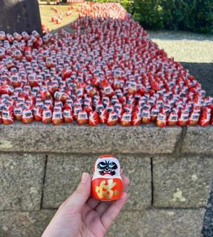 勝尾寺のだるま 勝尾寺のだるまの写真