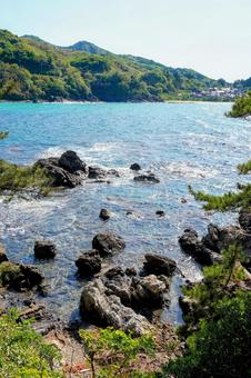 島根・松江美保関の惣津海岸 島根・松江美保関の惣津海岸の写真