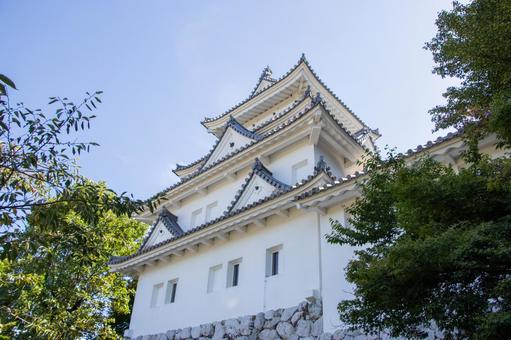 大垣城 大垣城,天守閣,城の写真素材
