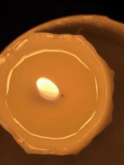 蠟燭の灯り 蝋燭,ロウソク,火の写真素材