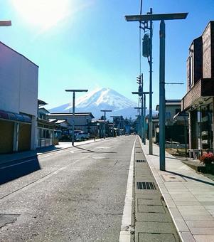 富士吉田市 本町通り(富士みち) 富士吉田市 本町通り(富士みち)の写真