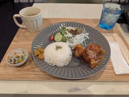 Photo, lunch, plate lunch, lunch of the day, 