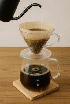 ハンドドリップコーヒー ハンドドリップコーヒーの写真