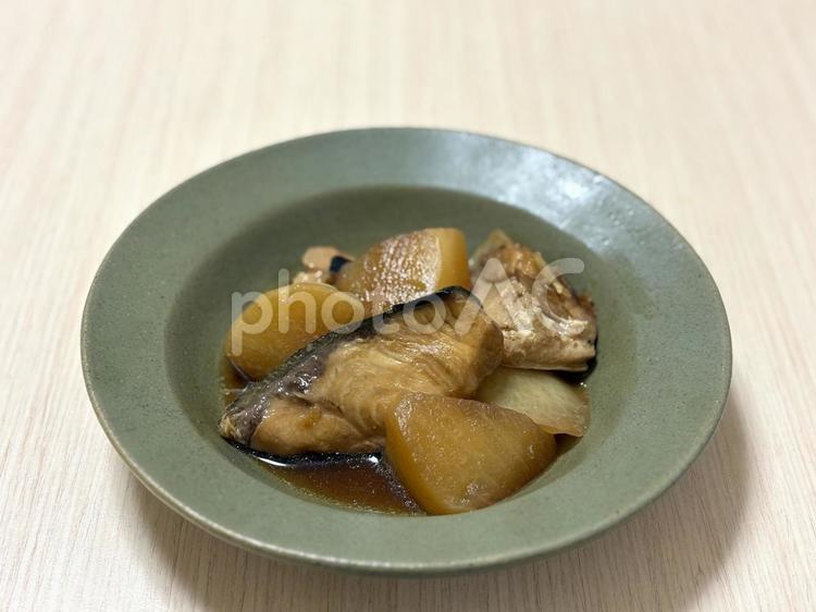 ぶり大根（引き） 主菜,おかず,ぶりの写真素材