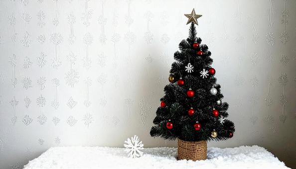小さいクリスマスツリー 小さいクリスマスツリーの写真