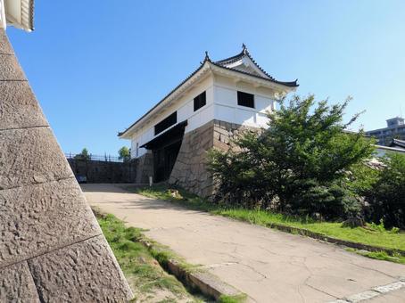福山城 筋鉄御門 福山城 筋鉄御門 福山城,筋鉄御門,広島県の写真素材