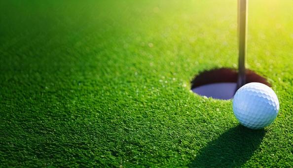 ゴルフグリーン ゴルフグリーンの写真