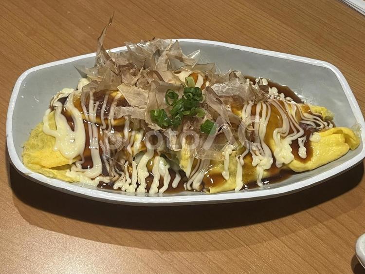 とんぺい焼き とんぺい焼き,卵,料理の写真素材