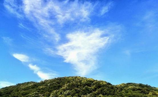 山と空 山と空の写真