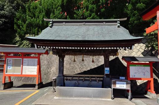 島根県-太鼓谷稲成神社-手水舎 太鼓谷稲成神社,神社,手水舎の写真素材