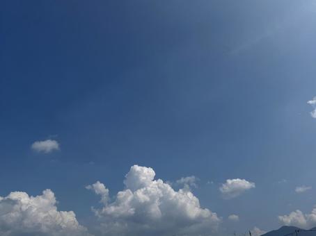 空 自然,あお,風景の写真素材