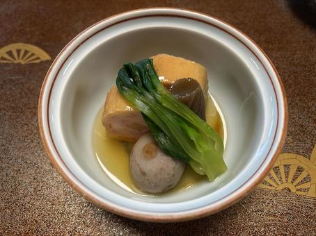 和食 桜エビ,こんにゃく,練り物の写真素材