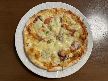 青森 手作りピザの写真