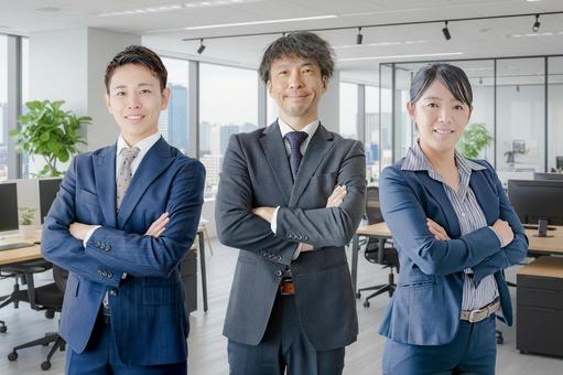 ビジネスチーム ビジネスチーム ビジネスマン,ビジネスウーマン,会社員の写真素材