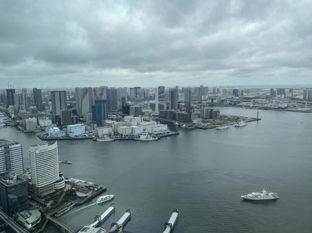 タワマン街 タワマン街 晴海,中央区,海の写真素材