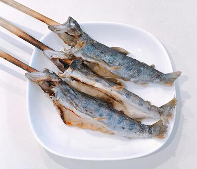 アマゴ塩焼き アマゴ塩焼きの写真