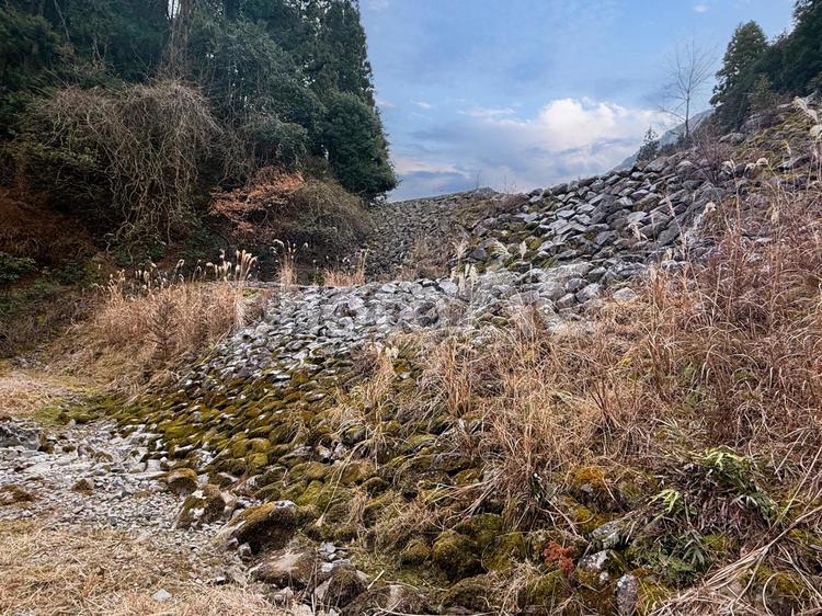 羽根谷砂防堰堤（第一堰堤）2 羽根谷,砂防,堰堤の写真素材