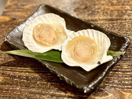殻付きほたて 殻付きほたて ホタテ,帆立,居酒屋の写真素材