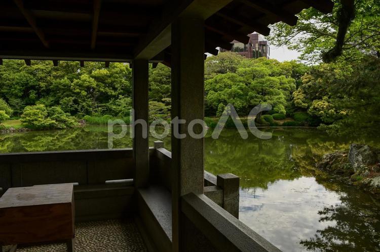 香川　栗林公園 香川,栗林公園,観光名所の写真素材
